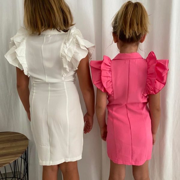 Robe tailleur 4 coloris 4 à 14 ans – Image 3