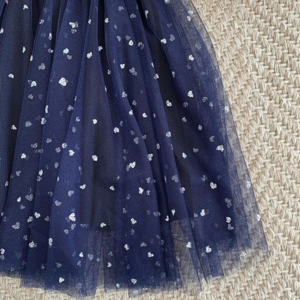 Robe velours et tulle - rose et bleue – Image 3