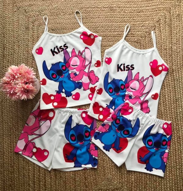 Ensemble short Stitch kiss