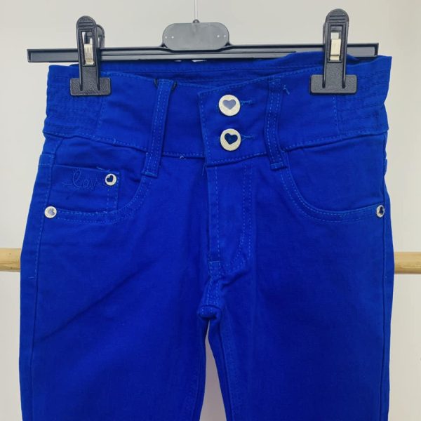 Pantalon jeans bleu royal – Image 4