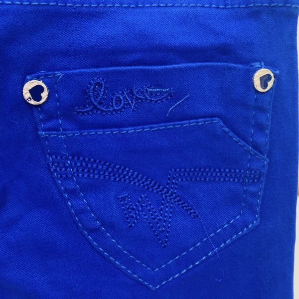 Pantalon jeans bleu royal – Image 5