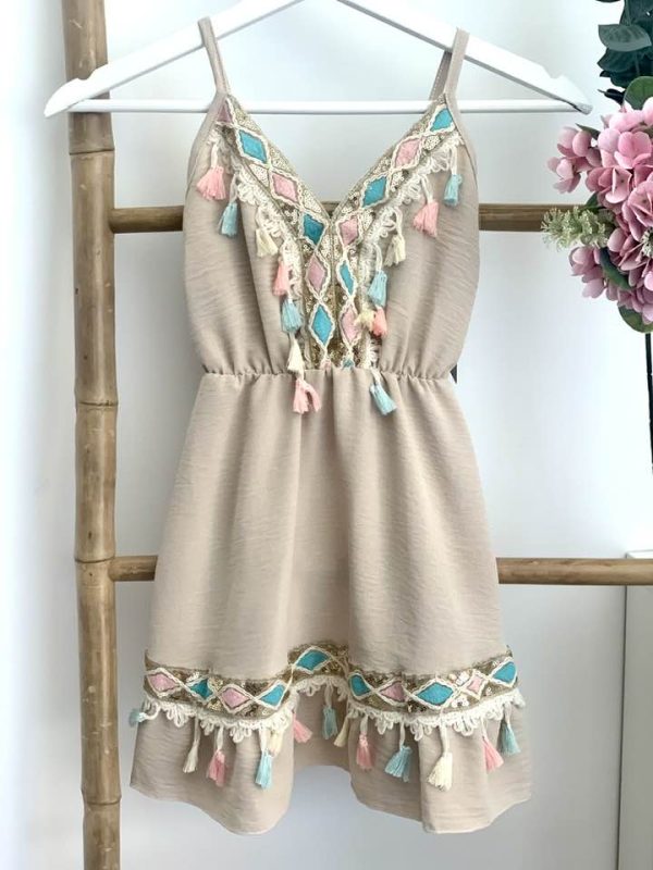 Robe Majorque beige