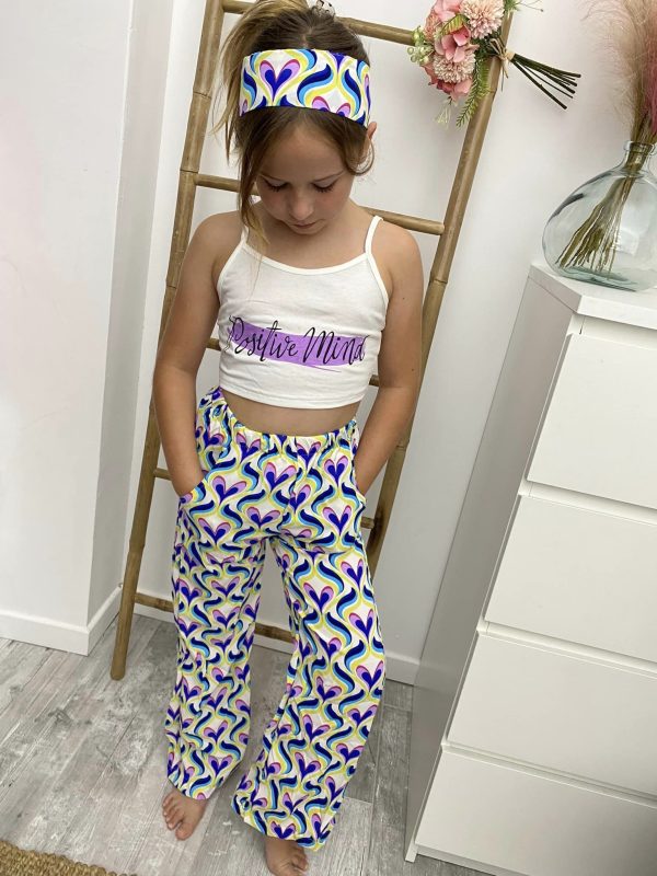 Ensemble pantalon Positive Minds - Violet