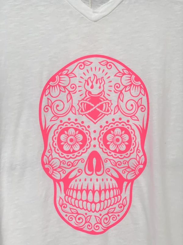 T-shirt logo tête de mort – Image 3