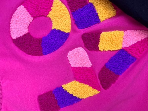 Sweat LOVE moumoute - fushia – Image 3