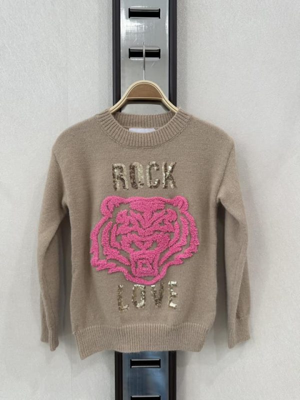 Pull rock love lion - Beige