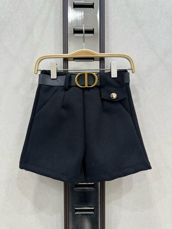 Short + ceinture - Noir